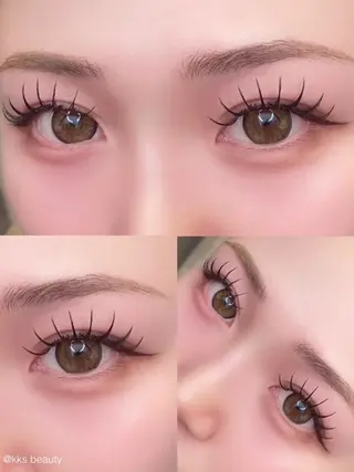 マツエク・マツパ KKSBeauty 天王寺店のマツエク・マツパデザイン