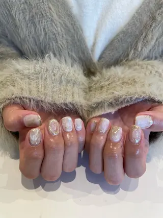 ネイル 束感まつ毛/ネイル/ LED♥KIRARAのマツエク・マツパデザイン