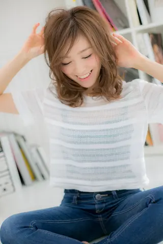 ミディアム balance  大宮のヘアスタイル