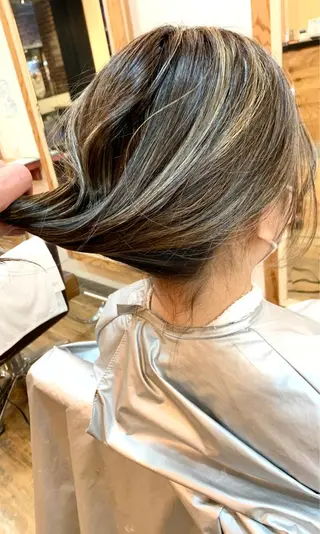 ロング カラー 岡崎勇人/レイヤー/ 韓国/ケラチンTRのヘアスタイル