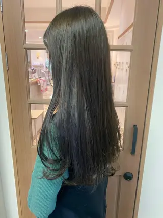 ロング 原 朱莉のヘアスタイル