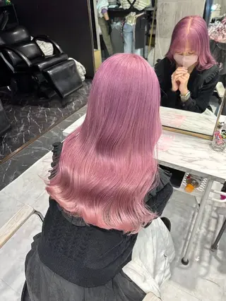 カラー デザインカラー MIKU🦋のヘアスタイル