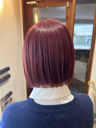 ショート カラー 🎀たな 🧸のヘアスタイル