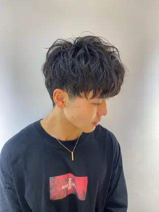 メンズ 村田 灯のヘアスタイル
