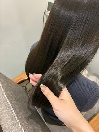 ロング 髪質改善jewelbox 〜私のトリートメント〜 東梅田店所属・髪質改善/ボブ/梅田 runa_ニュアンスのヘアスタイル