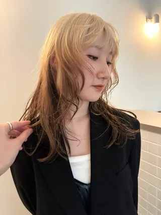 ロング カラー デザイン/レイヤー Kaito🐩/栄のヘアスタイル