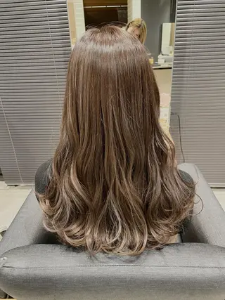 ロング コトネ🫧 韓国風レイヤーカットのヘアスタイル