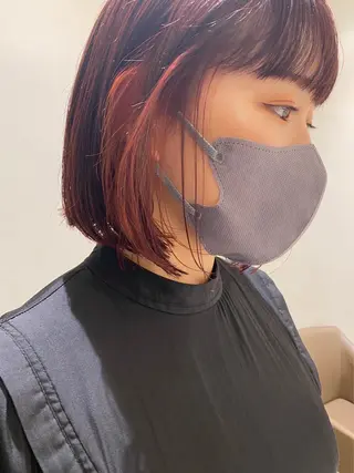 カラー 💖大人韓国ヘア💖 韓国艶カラー【銀座】のヘアスタイル