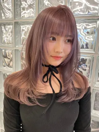 セミロング カラー ヘアアレンジ fifth 黒木のヘアスタイル