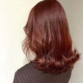 ミディアム カラー モデルさん募集中IT byALBUM八王子のヘアスタイル