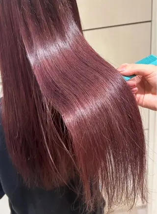 ロング 渡辺 望愛のヘアスタイル