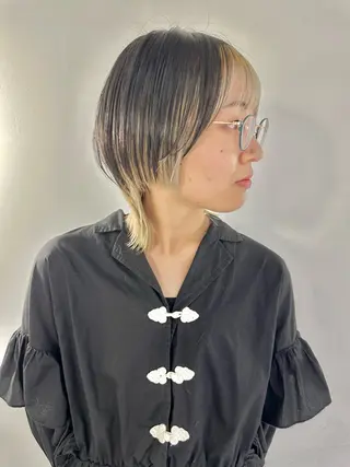 ミディアム 篠崎 佑季のヘアスタイル