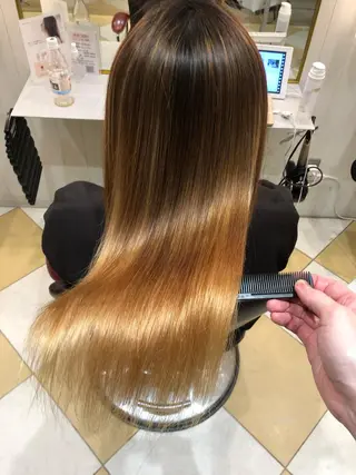 ロング 國分 利成のヘアスタイル