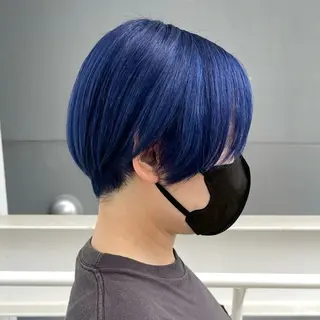 ショート カラー きぃちゃん/カラー 特化/いろあそび🦋のヘアスタイル