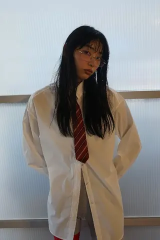 ロング OMA　片岸 信征のヘアスタイル