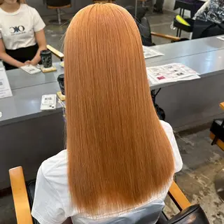 ロング カラー ブリーチ/ハイトーン ボブ🐥HIYORIのヘアスタイル