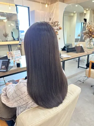 ロング 茅場 悠介のヘアスタイル