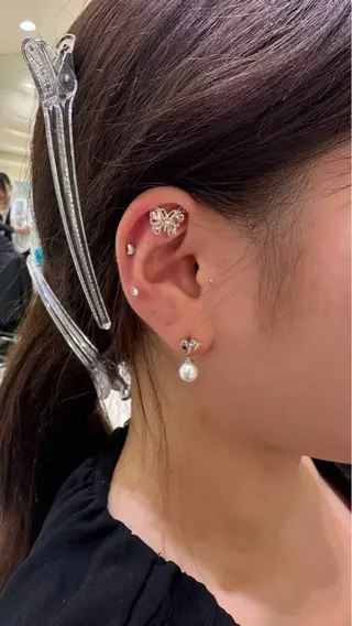 💎耳ツボジュエリー ×銀座美容室💎のヘアスタイル