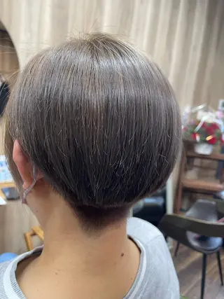 ショート カラー 櫻井 正士のヘアスタイル