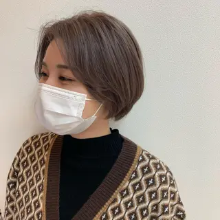 ショート カラー 🧸 サトウサクネ🧸のヘアスタイル