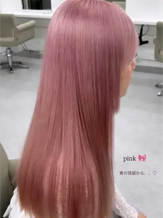 ロング ♡chika /ハイトーン/渋谷♡のヘアスタイル