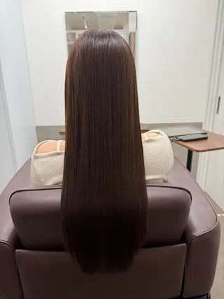 ロング 髪質改善🪽半個室 サロン新宿3丁目のヘアスタイル