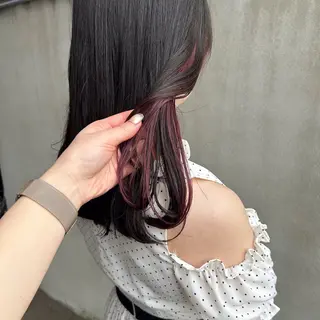 セミロング en⁺　trust所属・レノ/en trust/金沢市のヘアスタイル