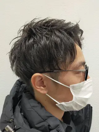 メンズ Ash 店長 木村 和人のヘアスタイル