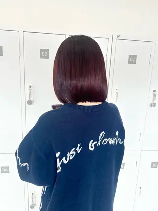 カラー 相田 絢音のヘアスタイル