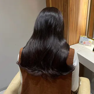 ロング 冨井 ほのかのヘアスタイル