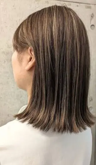 カラー @RICH ヒカルのヘアスタイル