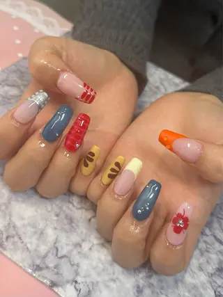 ネイル Pretzels🥨 【プレッツェル】ミウのネイルデザイン