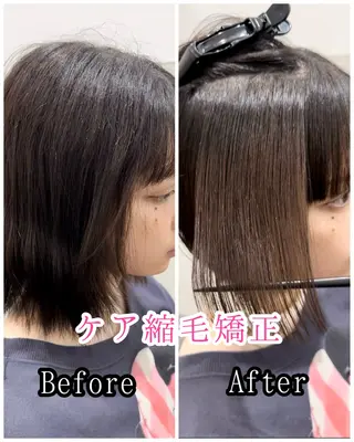 ショート ⭐️縮毛矯正特化 ／SHOYAのヘアスタイル