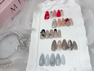 ネイル エルバイノリコ 嶋岡のネイルデザイン