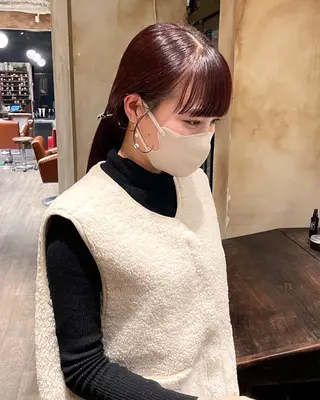 ロング カラー lot所属・大阪/心斎橋 lot mikuのヘアスタイル
