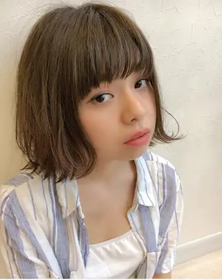 ショート カラー nakahara madokaのヘアスタイル
