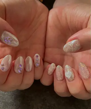 ネイル petit 薄窪のネイルデザイン