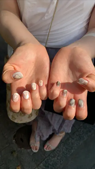 ネイル 平野葵🎀 hair/nailのネイルデザイン