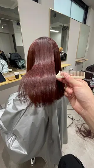 セミロング juhl/髪質改善/ 縮毛矯正/遠藤航平のヘアスタイル