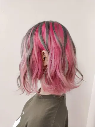 ミディアム カラー デザインカラー髪質 改善Lilithのその他イメージ