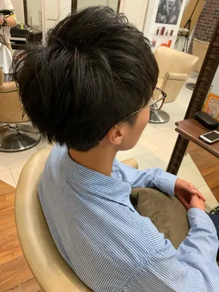 ショート 半個室サロン/透明感 /艶髪♡岸上 温♡のヘアスタイル