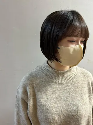 ショート 💛🤍U too e’s 鎌倉🧸のヘアスタイル