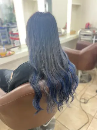 セミロング カラー 🐥こ ま🐥のヘアスタイル