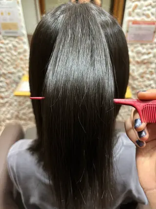 ミディアム よしかわ あいか/京都美容室のヘアスタイル