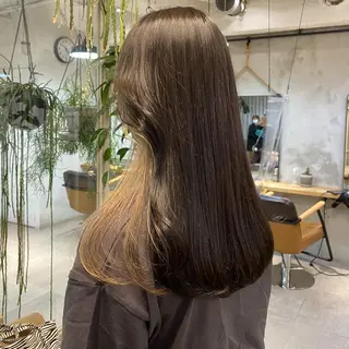ロング カラー 艶カラー 🤍🫧/makoのヘアスタイル