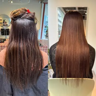ロング 髪質改善スペシャリス ト長尾勇弥/梅田中津のヘアスタイル