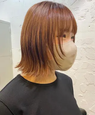 ミディアム カラー 柔らかいcolor 🌿harukaのヘアスタイル