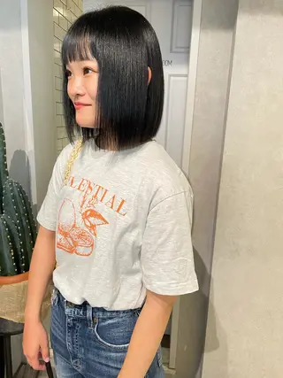 カラー ナチュラル透明感🌱 小山美樹子のヘアスタイル