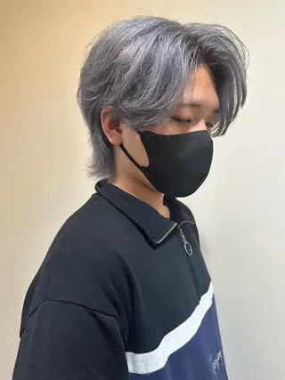 ショート カラー 💫レイヤーカット✨ 透明感カラー工藤雄大のヘアスタイル