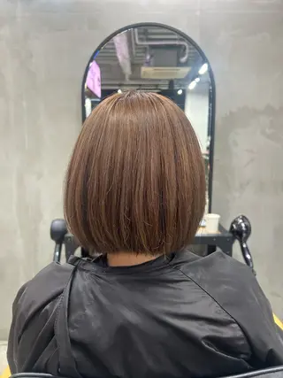 ミディアム カラー 松澤 佑弥のヘアスタイル